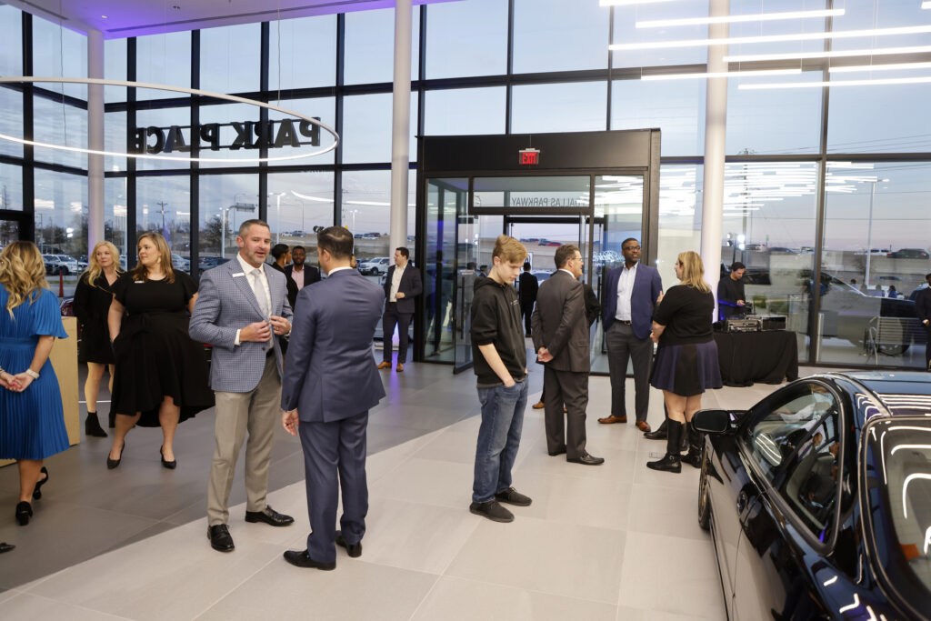 Aardvark Communications during Grand Opening at Park Place Acura