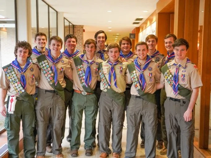 A dozen Episcopal School of Dallas seniors have earned the rank of Eagle Scout