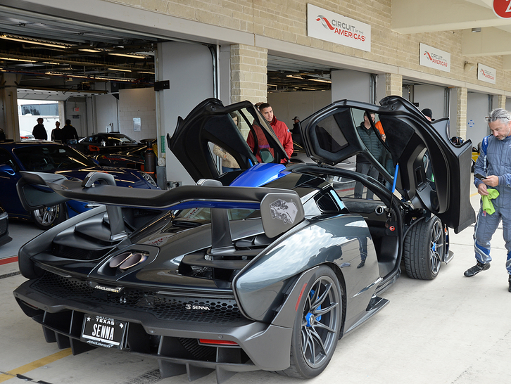 Josh Snowhorn Taking His New McLaren Senna Around The Track At The Circuit Of The Americas